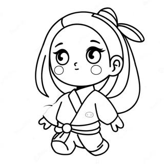 Kanae Coloring Pages