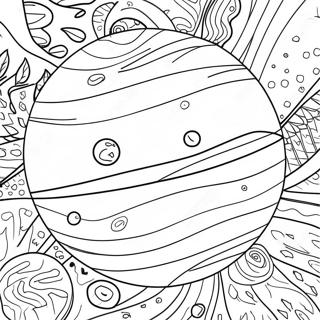 Venus Planet Coloring Page 42432-34039