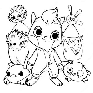 Rise Of The Guardians Coloring Pages