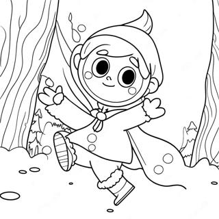 Jack Frost In Action Coloring Page 42543-34131