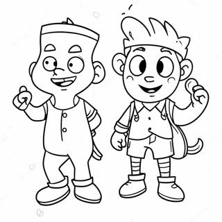 Stinky And Dirty Coloring Pages