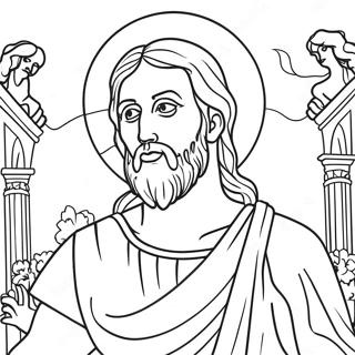 Matthew Coloring Page 42602-34175