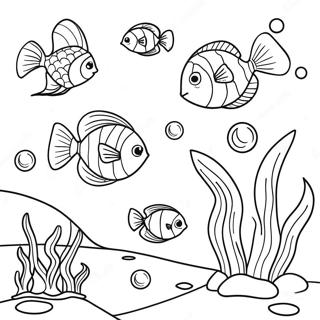 Underwater Ocean Coloring Pages