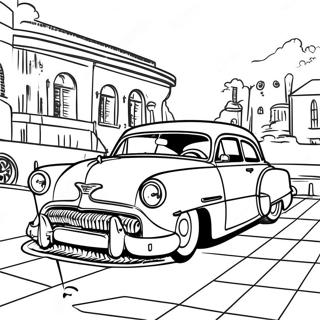 1950 S Retro Car Coloring Page 42662-34224