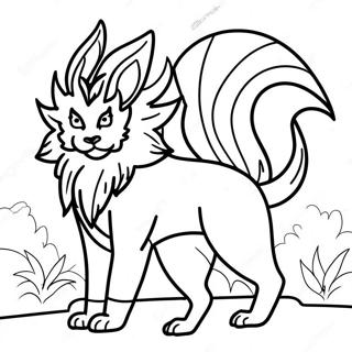 Kurama Coloring Pages