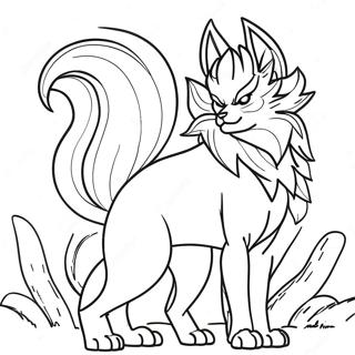 Kurama Coloring Page 42692-34243