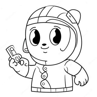 Blooket Game Characters Coloring Page 42713-34265