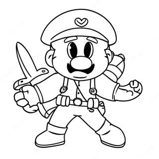 Blooket Game Characters Coloring Page 42713-34266