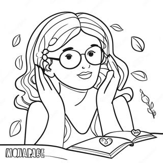 Self Care Mental Health Coloring Page 42732-34283