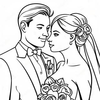 Wedding Day Wedding Coloring Pages