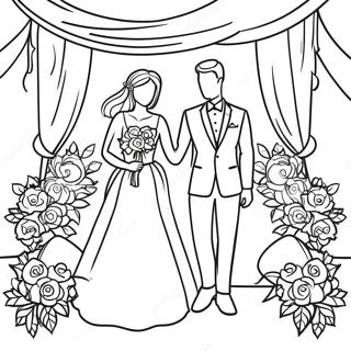 Wedding Day Wedding Coloring Pages