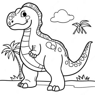 Big Dinosaur Coloring Page 42792-34326