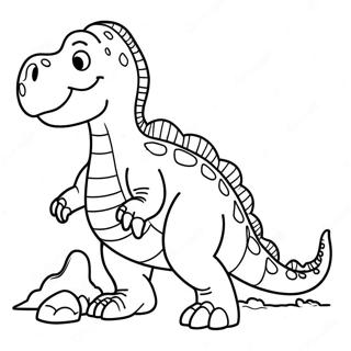 Big Dinosaur Coloring Page 42792-34327