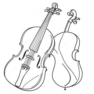 Cello Coloring Page 42802-34336