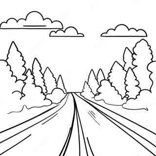 Road Coloring Page 42812-34342