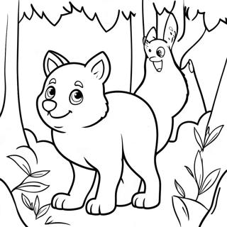 Forest Coloring Pages