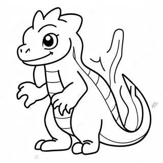 Charmeleon Coloring Pages