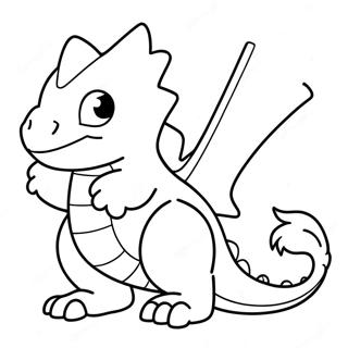 Charmeleon Coloring Page 42822-34351