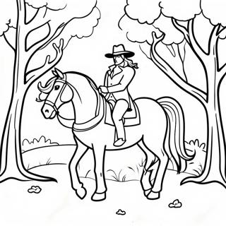 Sleepy Hollow Scene Coloring Page 42882-34400