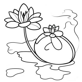 Lily Pad Coloring Page 42912-34422