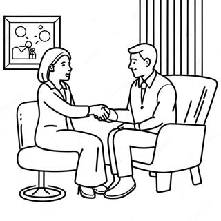 Counseling Coloring Page 42932-34443