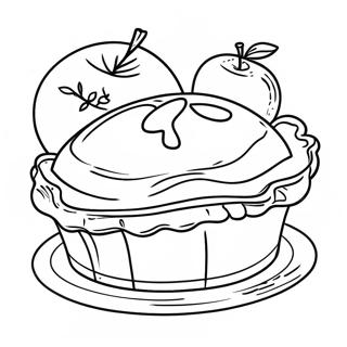 Apple Pie Coloring Page 42962-34462