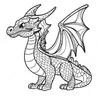 Wings Of Fire - Hivewing Coloring Pages