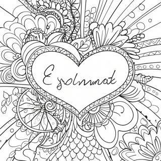 Soulmate Love Quotes Coloring Pages