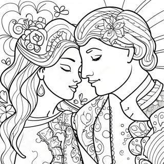 Soulmate Love Quotes Coloring Page 4301-3603