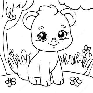 Animal Precious Moments Coloring Page 43052-34534