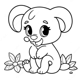 Cute Baby Animals Precious Moments Coloring Page 43053-34537