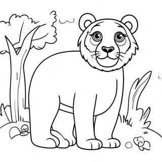 Montessori Animal Coloring Page 43102-34575