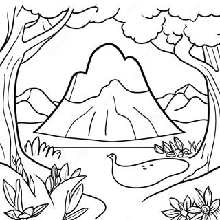 Montessori Nature Scenes Coloring Page 43103-34578