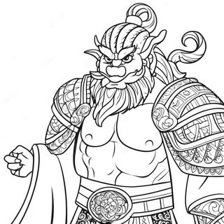 Muzan Coloring Pages