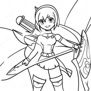 Rwby Coloring Page 43162-34620