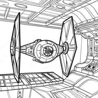 Tie Fighter Coloring Pages