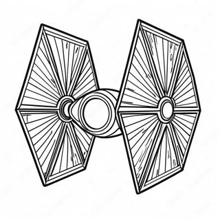 Detailed Tie Fighter Coloring Page 43183-34639