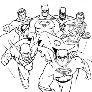 Dc Coloring Pages