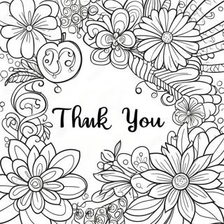 Thank You Coloring Page For Adults 43202-34656