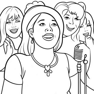 Ms Rachel Singing With Friends Coloring Page 43273-34712