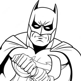 Batman In Action Coloring Page 432-342