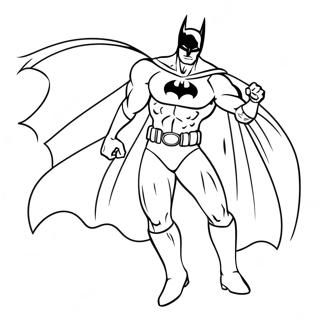 Batman In Action Coloring Page 432-344