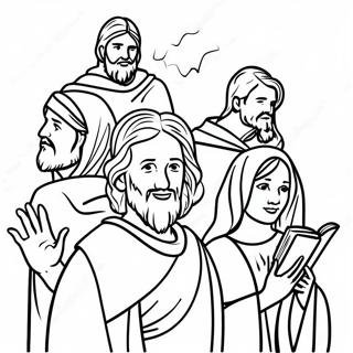 Bible Heroes Coloring Pages