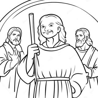 Bible Heroes Coloring Page 43322-34743