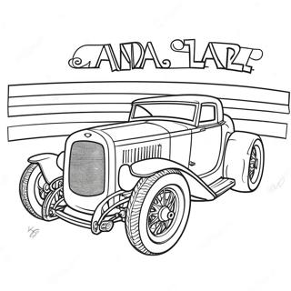 Derby Race Car Coloring Page 43372-34783