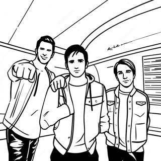 Big Time Rush Coloring Pages