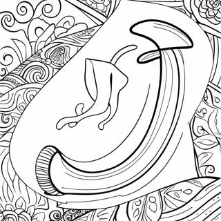 Rosh Hashanah Shofar Coloring Page 4342-3644