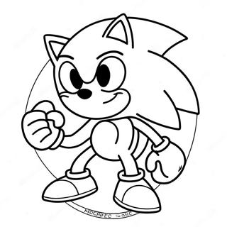 Sonic Prime Nine Coloring Page 43492-34879