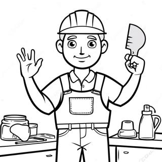 Handyman Hal Coloring Pages