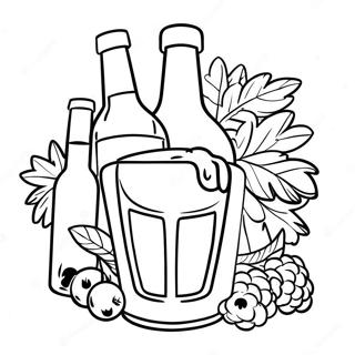 Alcohol Coloring Page 43512-34914